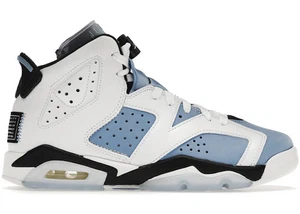 Size 7Y - Jordan 6 Retro UNC White (GS) 384665-410 - Picture 1 of 1