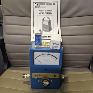 Coaxial Dynamics 83000A RF Wattmeter Pk/SSB/Avg (Like Bird) w/500 Watt Element - Zdjęcie 1 z 10