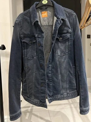 Hugo Boss Orange Denim Jacket XL - Image 1 of 4