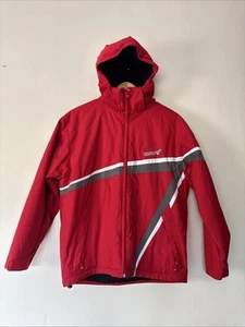 Billabong Red Ski Jacket Coat Size UK 14 - Picture 1 of 14