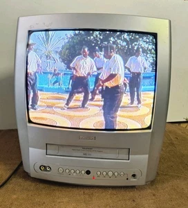 Philips 14PV203/01 TV VCR Combo CRT VHS Videorecorder Vintage Retrogames ✅ - Bild 1 von 6