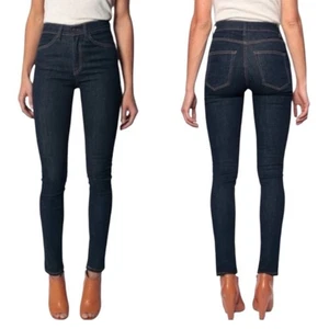 Imogene + Willie Jesse Skinny Jeans Size 26 Dark Wash Denim Slim Fit Casual - Picture 1 of 8