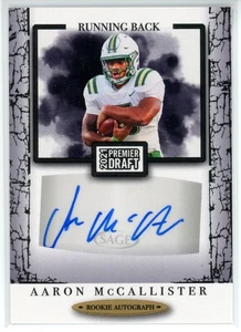 2021 Sage Premier Draft Auto Aaron McCallister #A32 Auto - Picture 1 of 2
