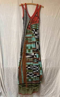 Save The Queen Maxi Dress Sleeveless with Beads Size M - Image 1 of 4