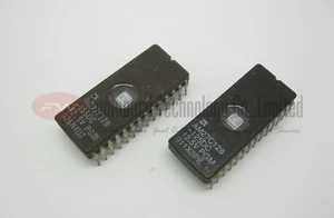 AMD AM27C128 27C128 128Kbit UV EPROM CDIP28 x 2PCS - Foto 1 di 4