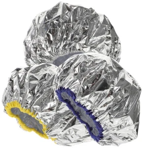 3 Pcs Hair Salon Tin Foil Hat Processing Caps For Hair Hair Dye - Picture 1 of 12