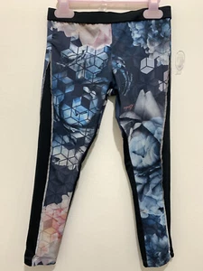 Girls Designer Ted Baker Geometric Floral Print Leggings 4-5yrs💖 - Picture 1 of 7