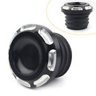 Fuel Gas Tank Oil Cap Cover Right-hand Thread Fit Harley FXS FXDF FXDL XL Black