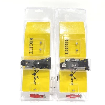 New Krazywolf Planer Board Includes Spring Flag System * TWO RIGHT * Only Boards - Image 1 of 4