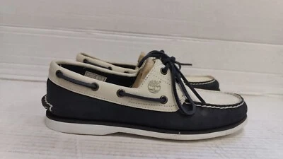 TIMBERLAND ICON CLASSIC 2EYE BOAT MEN'S SIZE 9 - Image 1 of 4