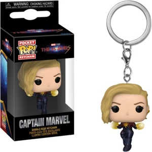The Marvels - Captain Marvel - Llavero Funko Pocket POP! Llavero - Imagen 1 de 2