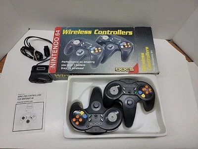 Doc's Wireless Nintendo 64 Controllers Preowned/Used/Tested and Works - Image 1 of 4