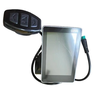 GD06 LCD Display Control Panel – 36V 48V E-Bike Throttle & Speed Controller - Picture 1 of 5