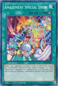 Amazement Special Show x3 LIOV-EN057 Yu-Gi-Oh! Juego común TCG 1ª edición - Imagen 1 de 1