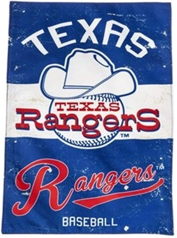 Texas Rangers Logo Flag 3x5 - With 2 Grommets MLB Vintage Retro Banner Cover