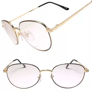Alte True Vintage Klassiker Retro Rund Gold Gestell 1,50 Lesebrille - Bild 1 von 3