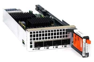 DELL EMC Fibre card VORTEX-QX 4 ports 16Go for EMC UNITY 300/400 303.392.000A.06 - Photo 1/5