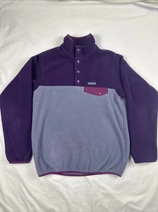 Patagonia Synchilla Snap T Fleece Women’s Size Small Two Tone Purple EUC - Bild 1 von 9