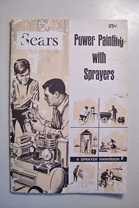Manuale vintage Sears Power dipinto con spruzzatori - Foto 1 di 3