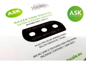 ASK - Radio de sierra de afeitar - ultra y extra suave asimétrico 100/65 dientes, 200-T0013 - Imagen 1 de 1