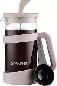 Prensa francesa pequeña Sivaphe 12 OZ - Cafetera de borosilicato duradera, 0,35 L - Imagen 1 de 12