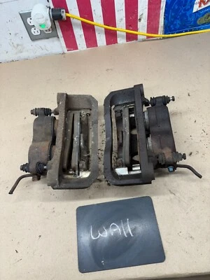 88 90 97 Ford F250 1985 OBS Dana 50 60 ejes F350 pinzas/soportes de doble pistón Foto 1 de 4