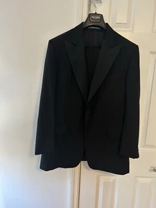 Hickey Freeman Tuxedo Size 41 R Altered In Good Condition. Small Hole In Pants - Picture 1 of 9