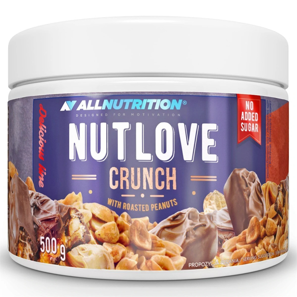 Allnutrition Nutlove Choco Crunch with Roasted Peanuts No Sugar No Palm Oil 500g