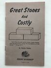 Great Stones and Costly - Charles Stanley - Berean Bookshelf Booklet