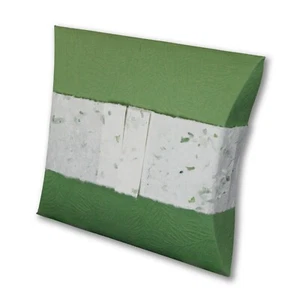 Fern Biodegradable Journey EarthUrn, Hand Crafted Mini Funeral Cremation Urn - Foto 1 di 12