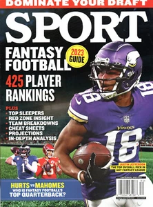 FANTASY FOOTBALL GUIDE 2023 Justin Jefferson Minnesota Vikings Centennial Sports - Picture 1 of 3