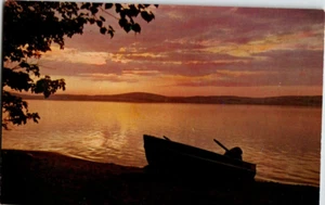Unposted Post Card Michigan Sunset Along The Lake Michigan Shoreline - Picture 1 of 2