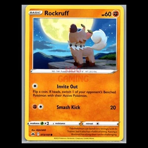 Pokemon - Rockruff 073/159 - Crown Zenith - Non Holo - English - Picture 1 of 1