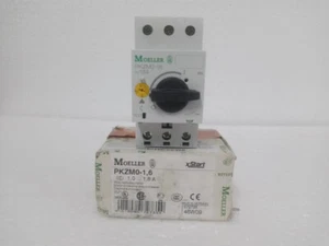 MOELLER PKZM0-1,6 MANUAL MOTOR ARRANQUE MOTOR PROTECCIÓN DISYUNTOR 1,6 AMP - Imagen 1 de 7