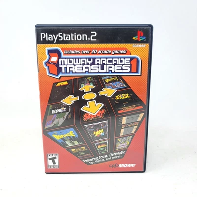 Midway Arcade Treasures 1 PS2 (Sony PlayStation 2) CIB Complete Tested Working - Image 1 of 4