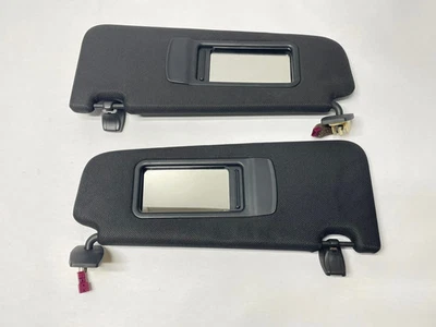 2010-2016 BMW 5 СЕРИИ F10 СОЛНЦЕЗАЩИТНЫЙ КОЗЫРЕК С ЗЕРКАЛОМ OEM НАБОР ИЗ ПАРЫ - Изображение 1 из 4