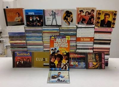 157 x Rock N Roll CD JobLot- Billy Fury Springfield Roy Orbison Searchers Hank 1 - Изображение 1 из 4