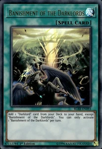 Verbannung der Dunklen Lords - Ultra Rare 1. Auflage BLRR-DE093 - NM - YuGiOh - Bild 1 von 2