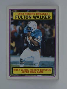 Fulton Walker 1983 Topps NFL #9 - Picture 1 of 2