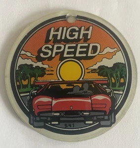 Williams High Speed Pinball Promo Plastic Key Chain FOB NOS Nice! - Picture 1 of 1