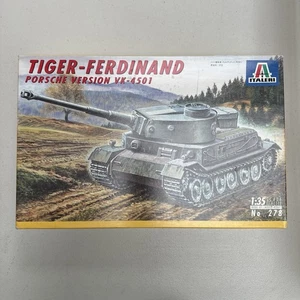 Tanque Italeri Tiger Ferdinand Porsche versión VK-4501 modelo escala 1/35 - Imagen 1 de 2