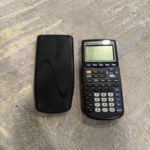 Texas Instruments TI-83 Plus Graphing Calculator W/Cover Tested And Works Great - Bild 1 von 5