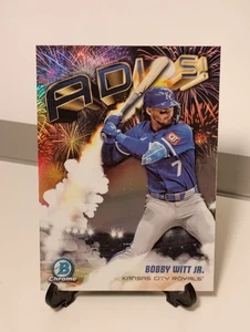 2025 Bowman Chrome #AD-25 Adios Insert Bobby Witt Jr Kansas City Royals - Picture 1 of 4