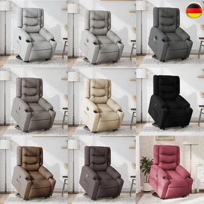 Manuel/Elektrisch Massagesessel mit Aufstehhilfe Fernsehsessel Relaxsessel - Bild 1 von 4