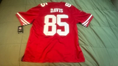 Футболка New Vernon Davis 49ers размер XL - Изображение 1 из 4