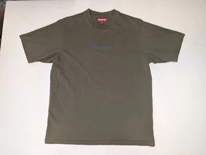 Supreme University S/S Olive Tee Size Large (SS24) - Bild 1 von 3