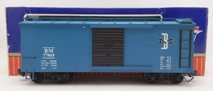 USA Trains 77969 G Scale Boston and Maine Boxcar/Box - Picture 1 of 3