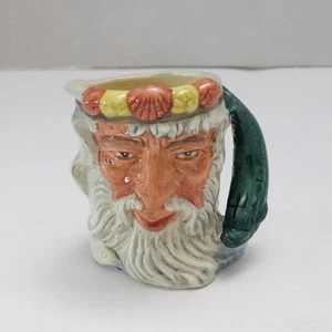 Royal Doulton #D6552 1960 Neptun Toby Krug Becher 2,5" - Bild 1 von 5