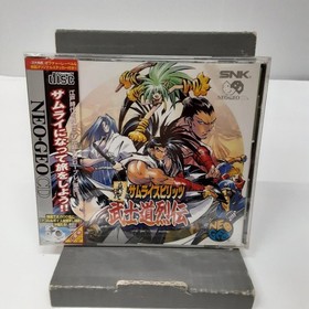 SNK Shinsetsu Samurai Spirits Bushido Retsuden Neo Geo CD