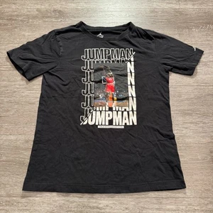 Jordan Shirt Jungen Large schwarz Air Jordan Basketball Jumpman Grafik T-Shirt Erwachsene - Bild 1 von 8